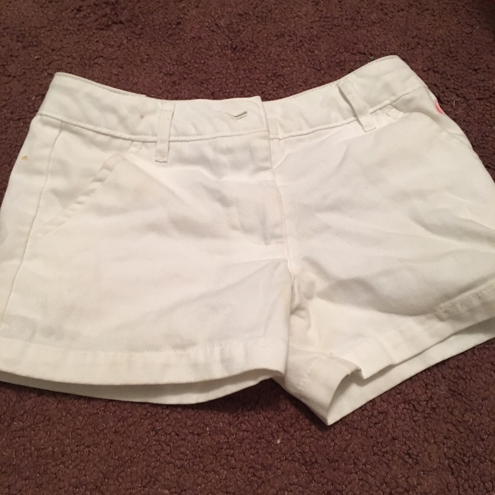 White shorts